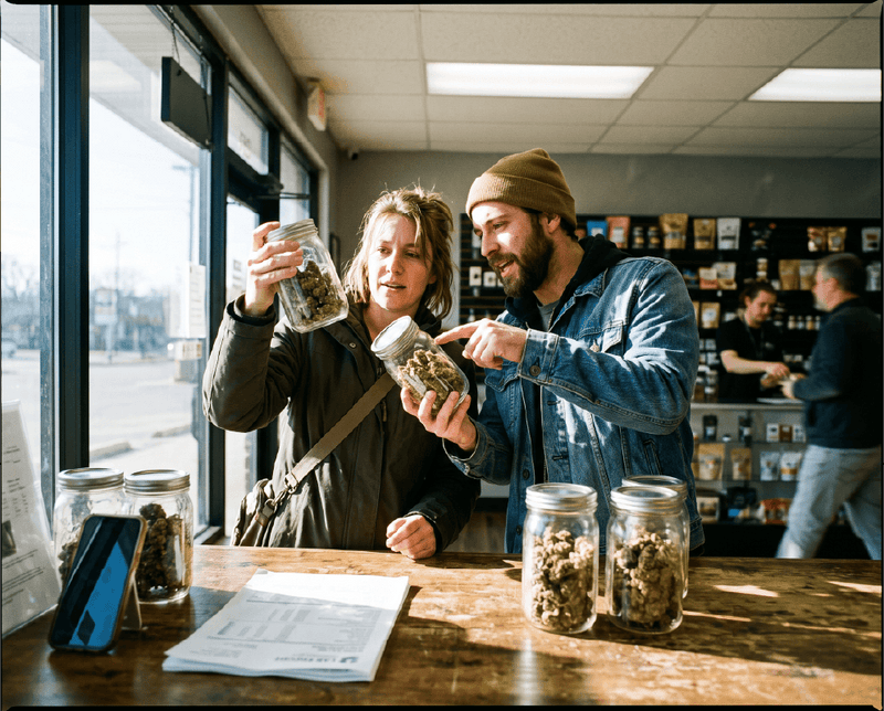 THCa hemp flower COA lab report with cannabinoid and terpene panels, TP-G Farm
