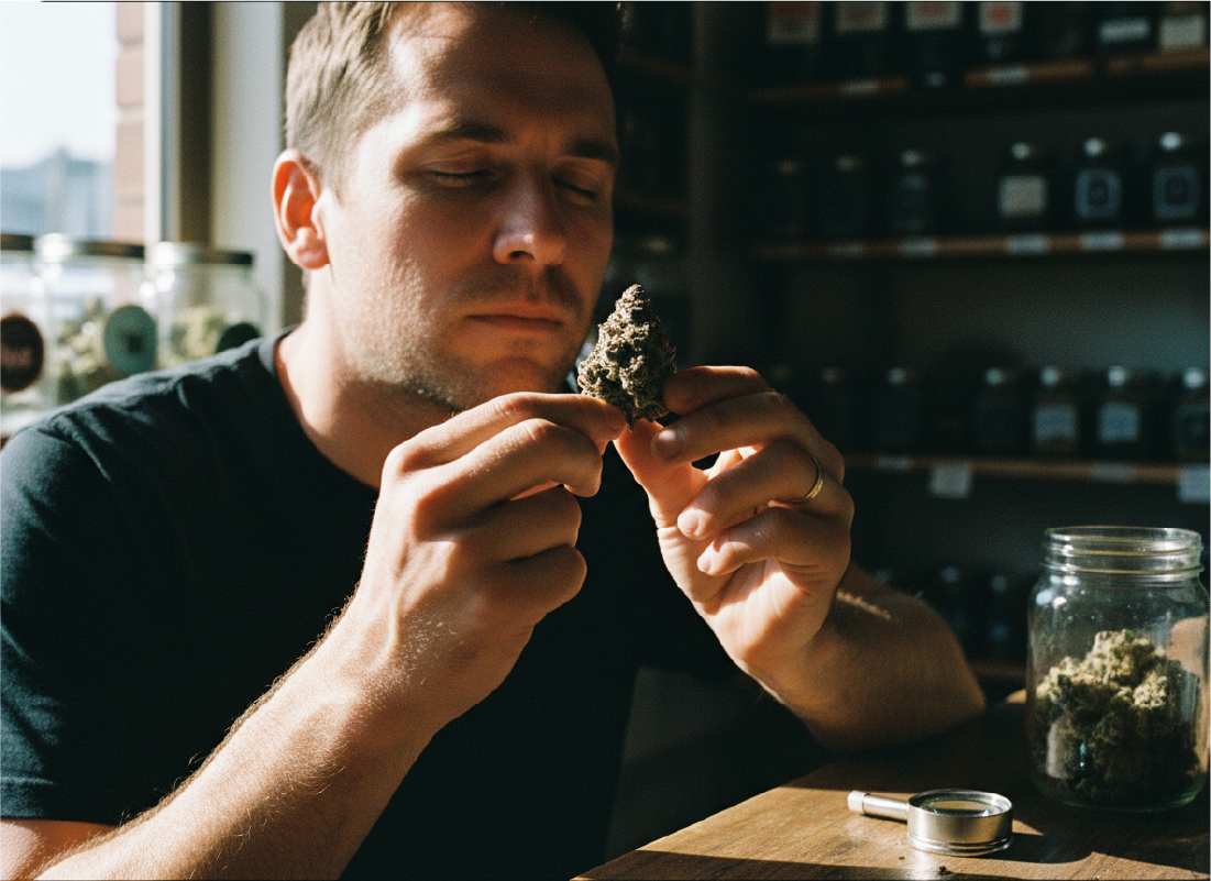 How to identify premium hemp flower using the 5-sense quality test
