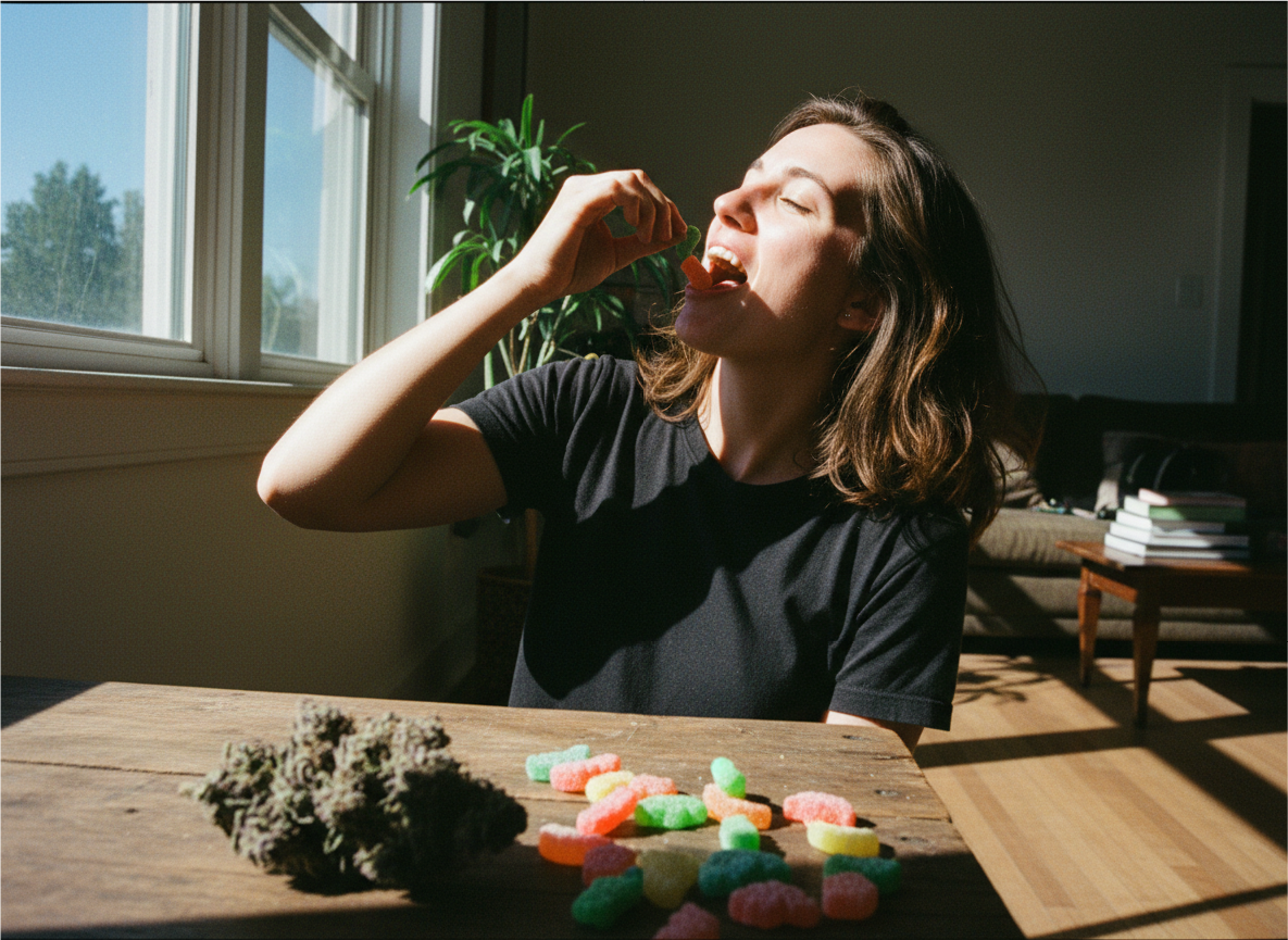 Runtz cannabis strain guide highlighting its tropical candy hybrid flavor