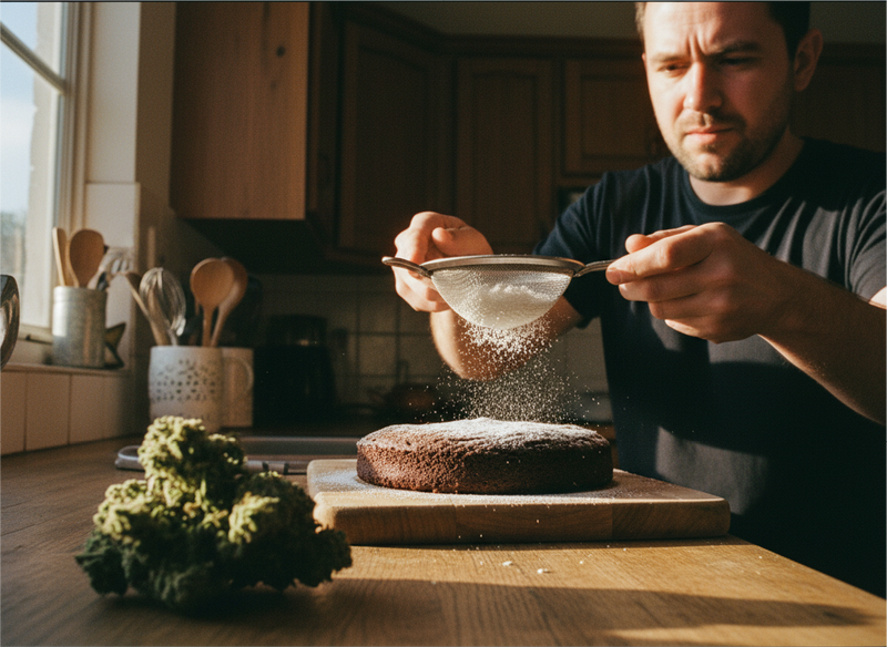 Wedding Cake cannabis strain guide highlighting its vanilla-earth flavor